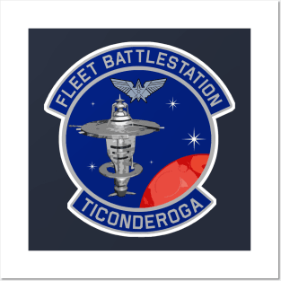 Starship Troopers Ticonderoga Patch Posters and Art